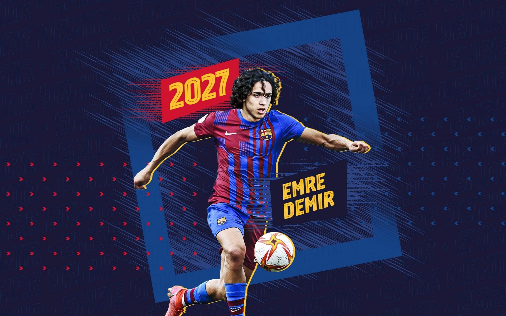 CLB Barca đã ký hợp đồng với cầu thủ trẻ Emre Demir